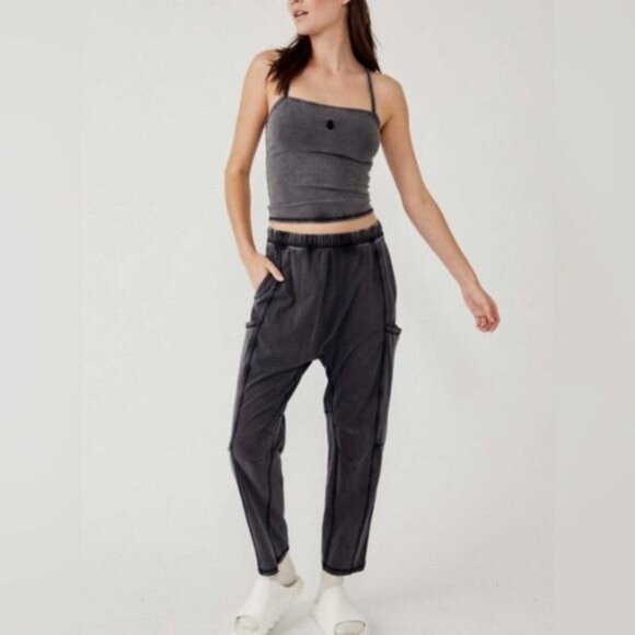 NWT Free People Movement Ivory Strappy Back Tank Top - Picture 6 of 10